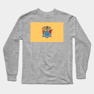 Flag of New Jersey Long Sleeve T-Shirt